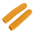 thumbnail image 4 of Shock Boots, Front Fork Cover Pleats Design  For CR80 CR125 CR250 CRF250 Yellow, 4 of 8