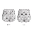 thumbnail image 3 of Pofeuu Panda Bear Print Women's Athletic Shorts Running Workout Shorts Tummy Control Quick Dry Gym Shorts with Pockets Double layer sports shorts-Medium, 3 of 7