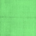 thumbnail image 1 of Ahgly Company Indoor Square Abstract Emerald Green Modern Area Rugs, 6' Square, 1 of 4