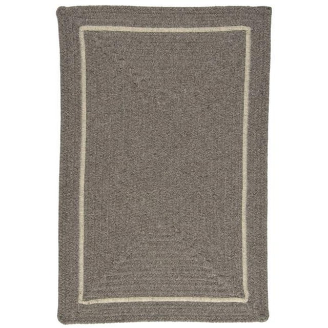 Colonial Mills EN32R108X108R 9 ft. Shear Natural Square Rug, Rockport Gray