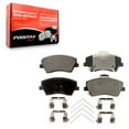 thumbnail image 1 of Positive Plus Front Semi-Metallic Disc Brake Pads PPF-D1912 for Car Hyundai Elantra Ioniq Kia Niro, 1 of 8