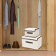 thumbnail image 5 of Teissuly Clearance Foldable Storage Box With Lid 2pcs (large + Small) Fabric Storage Box With Lid, Closet Storage Box, Room Organization, Office Storage, Toy Storage(Beige, ) Teissuly WER2023081406052, 5 of 6