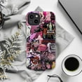 thumbnail image 6 of Funny Halloween Vibe Phone Case, "LET'S GET SPOOKY" Ghost Art Collage, Horror Themed Cover for iPhone 17 16 15 14 13 12 11 Pro Plus Mini, 6 of 6