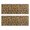 Brown And Black, variant on Kitchen Rugs Sets Of 2,Black and Tan Leopard Print Anti Fatigue Kitchen Mat Rugs Non Slip Washable,Decorative Kitchen Floor Mats for Kitchen,Sink,Laundry,17"X47"