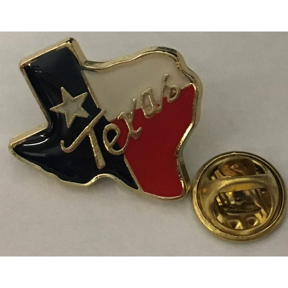 6 Pack of Texas State Lapel Pins
