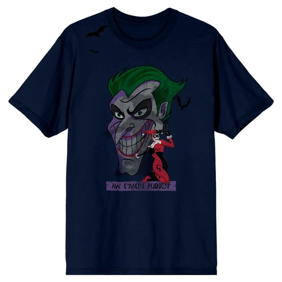 DC Comics Harley Quinn & Joker C'Mon Puddin T-Shirt-S