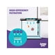 thumbnail image 5 of JUMBLPETS JumblPets Starter Fish Aquarium Kit, Complete Beginner Glass Fish Tanks Set With LED Lighting Hood, Internal Filtration System, Filter Media, 5 of 5