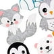 thumbnail image 3 of Kit para niños, haz tu invierno, Kit de artesanía de , educativo DIY, 3 of 3