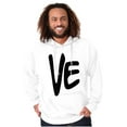 thumbnail image 4 of Love Matching Set Engagement Photos Unisex Plus Fleece Graphic Hoodie Brisco Brands 4X, 4 of 6