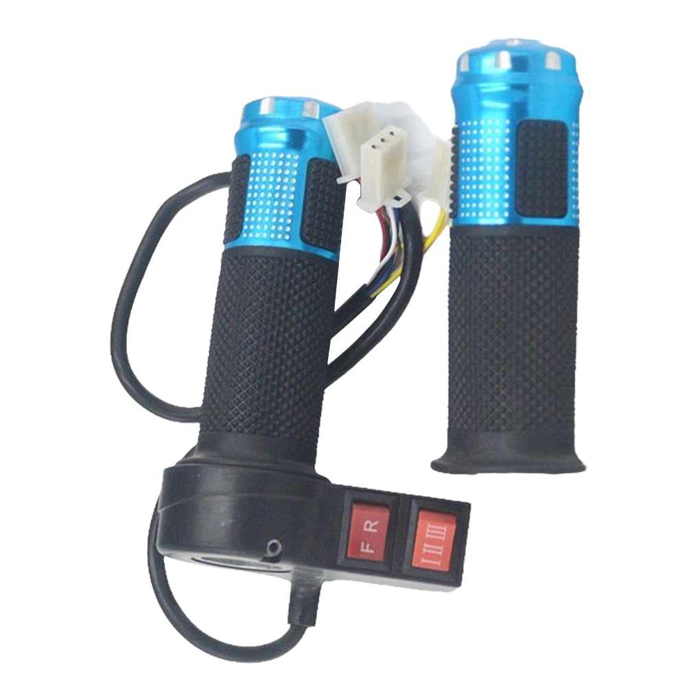 ADVEN 2 Pieces Electric Bicycle Throttle Antislip Replacing Part 22mm