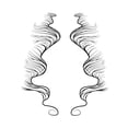 thumbnail image 2 of Pegatinas de tatuaje para el borde del cabello de bebé, resistentes al agua, para dar forma a la línea del cabello para mujeres B, 2 of 6