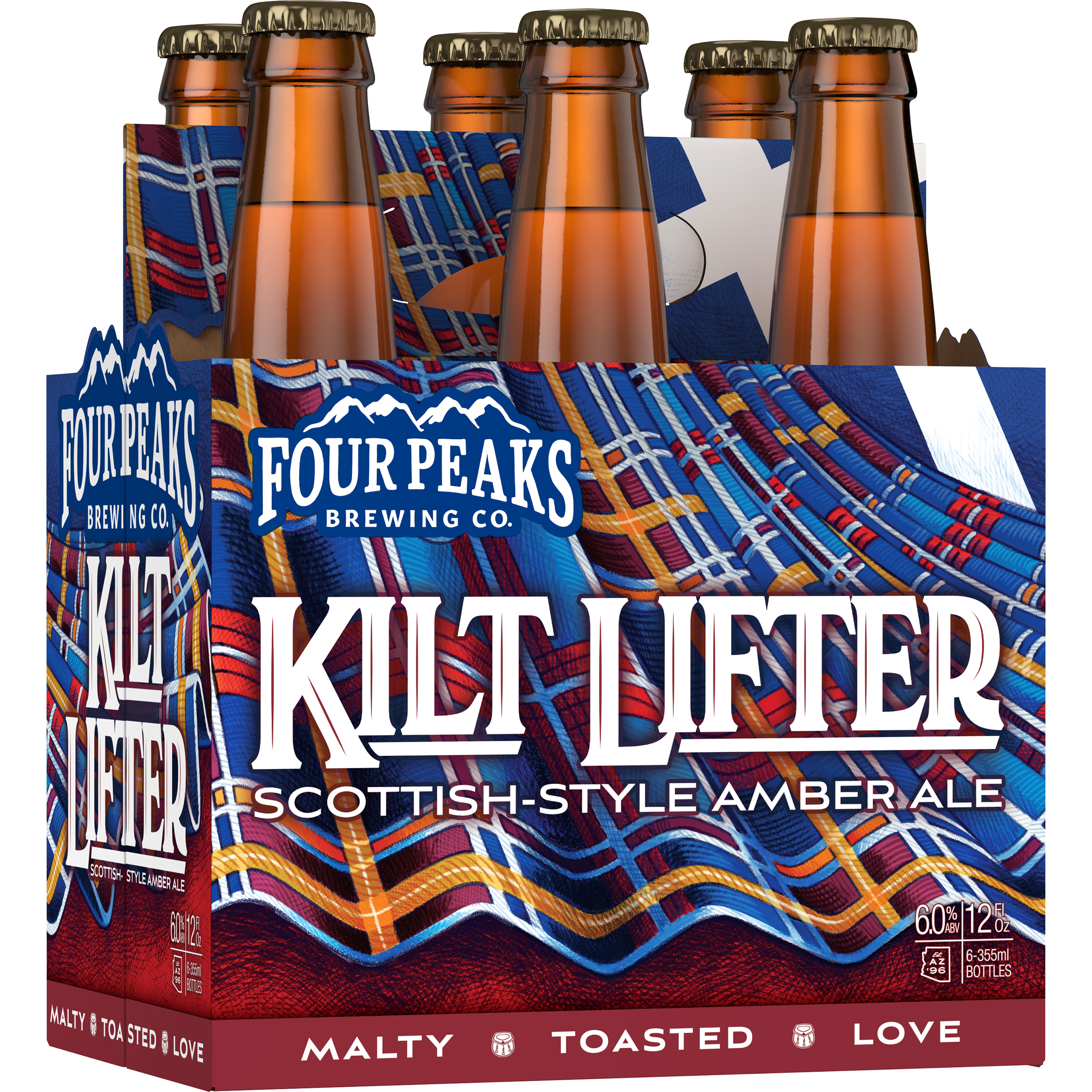 Four Peaks Kilt12oz Bottle 6Pk - Image 1