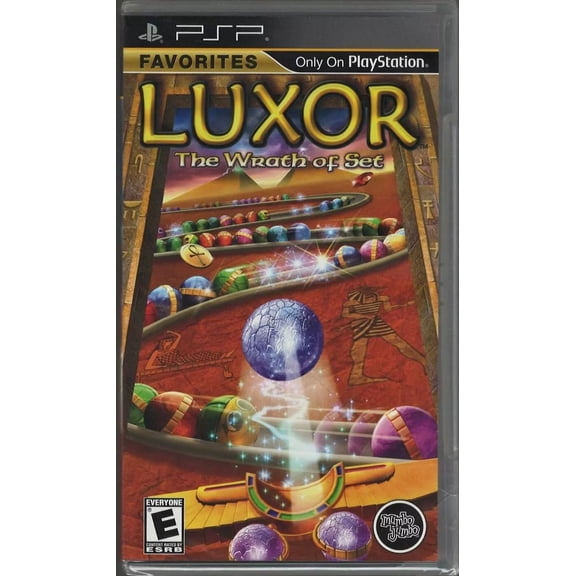 Luxor: Wrath of Set (Favorites) PSP (Brand New Factory Sealed)