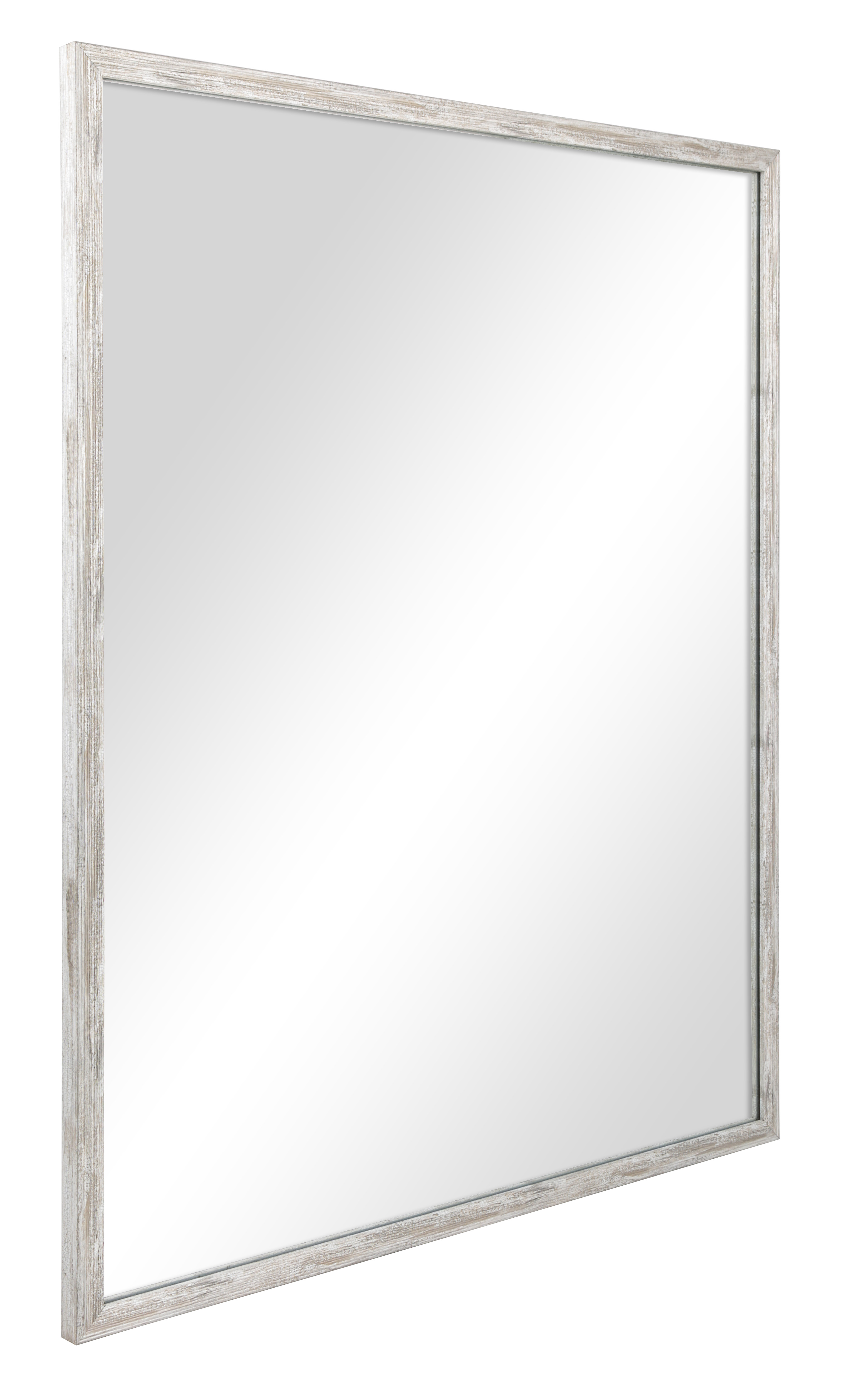 Mainstays 23 x 29 Rectangle Decorative Wall Mirror, Champagne Crackle photo 5