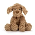 thumbnail image 1 of Jellycat Fuddlewuddle Puppy Stuffed Animal, Medium, 9 inches, 1 of 5