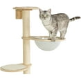 thumbnail image 4 of TRIXIE Mateo Wooden & Sisal 4-Level 54.3" Wall Mount Cat Tree, Scratching Posts & Condo, Natural, 4 of 8