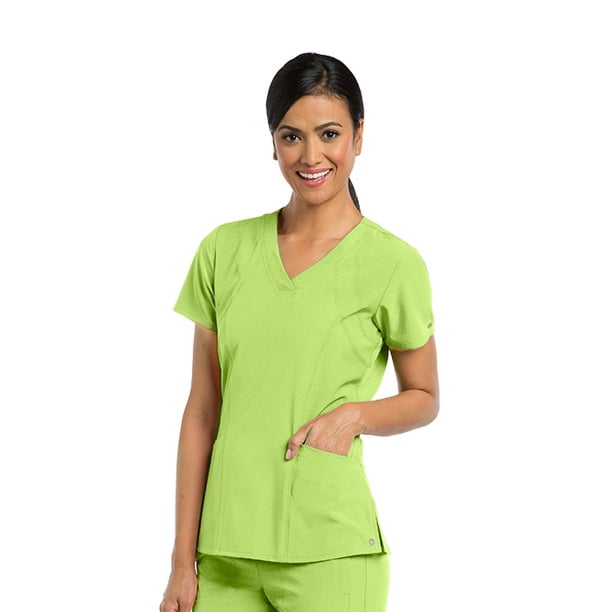 Barco One Barco One Women's 4Pocket Sporty VNeck Scrub Top 5106X