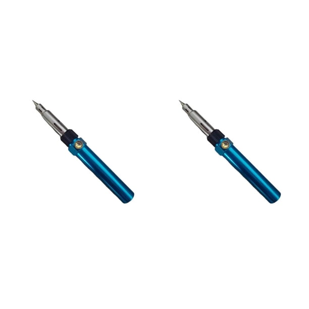 Billuyoard 30-70W Power 210-400 Degree 30 Minute Running Blow Cordless Pen Torch Pen Welding Time for Circuit Board Maintenance No.1 2piezas