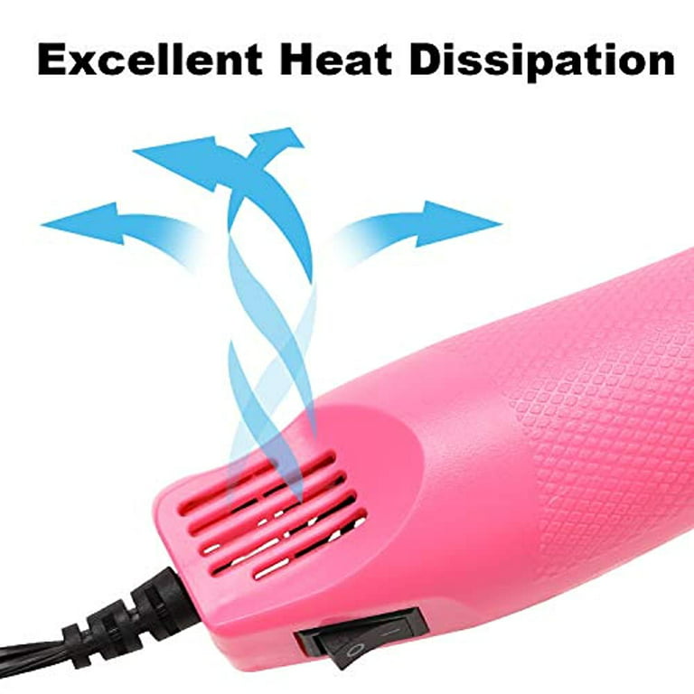 Paint Heat Gun for Craft Epoxy Blower Hot Air Heater for Embossing