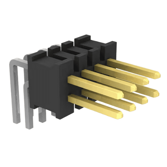 Pack of 10 FTSH-104-01-F-D-RA Connector Header Through Hole, Right Angle 8 position 0.050 (1.27mm)