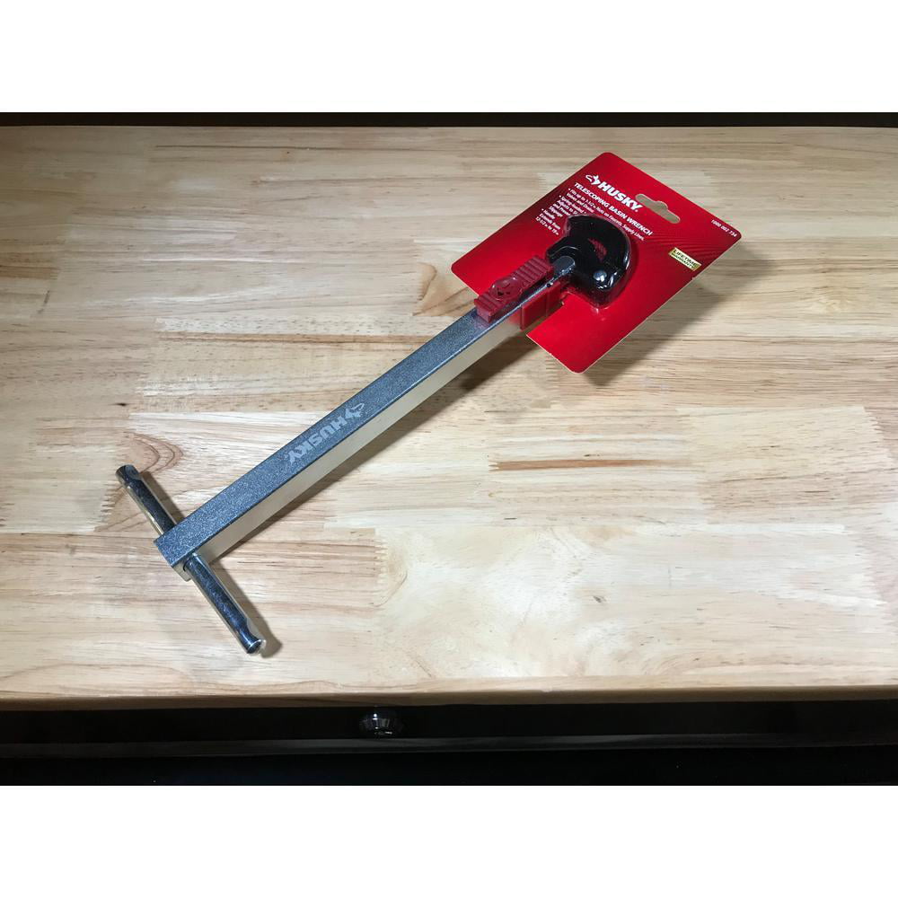 Husky Home Improvement Quick Release Telescoping Plumbing Basin Wrench 3pk for sale online 