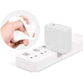 thumbnail image 3 of MacBook Silicone Power Adapter Cover Case for Apple MacBook Pro 16 inch 2021(A2485), White, 3 of 7