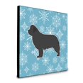 thumbnail image 1 of Panel de decoración de Pared multicolor Caroline's Treasures Treasures Winter Snowflake BB3564UP88, 1 of 1