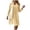 AA-Yellow440, variant on XIAONU Lace Cardigan Two Piece Midi Dress for Women 3/4 Sleeve Square Neck Wedding Guest Formal Short Gown