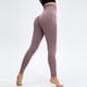 thumbnail image 1 of Pantalones de yoga de cintura alta con pliegues para mujer, estilo europeo y americano, sin costuras, con corte en T, color melocotón, 1 of 6