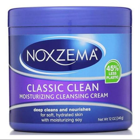 Noxzema Classic Clean, Crème nettoyante hydratante (12 oz Lot de 2)