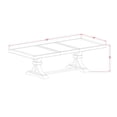 thumbnail image 5 of East West Furniture Laneville 9-Piece Kitchen Table Set in Walnut Finish, 5 of 7