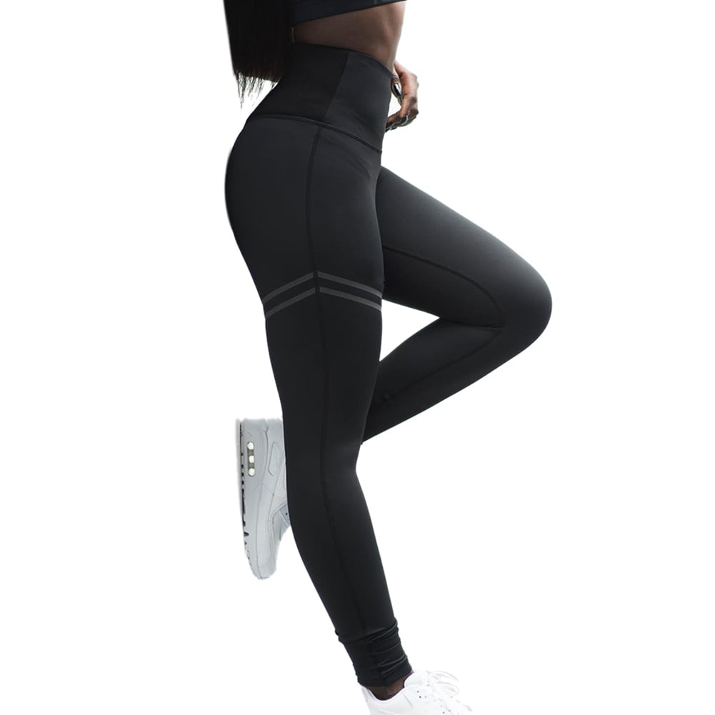 Damen Leggings Leggins Slim Fit Sport Hose Fitness Skinny Yoga Jeggings Laufhose 