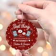 thumbnail image 4 of Dating Match Ceramic Christmas Ornament 2025, You are The Thing I Have Found On Internet Ceramic Christmas Ornament, 4 of 5