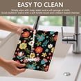 thumbnail image 4 of Placemat, Pioneer Flower Floral Print Pattern Place Mats Table Mat Set Of 2, PVC Washable Placemats for Party Kitchen Dining Decoration, 18x12 Inch, Fade Resistant, 4 of 6