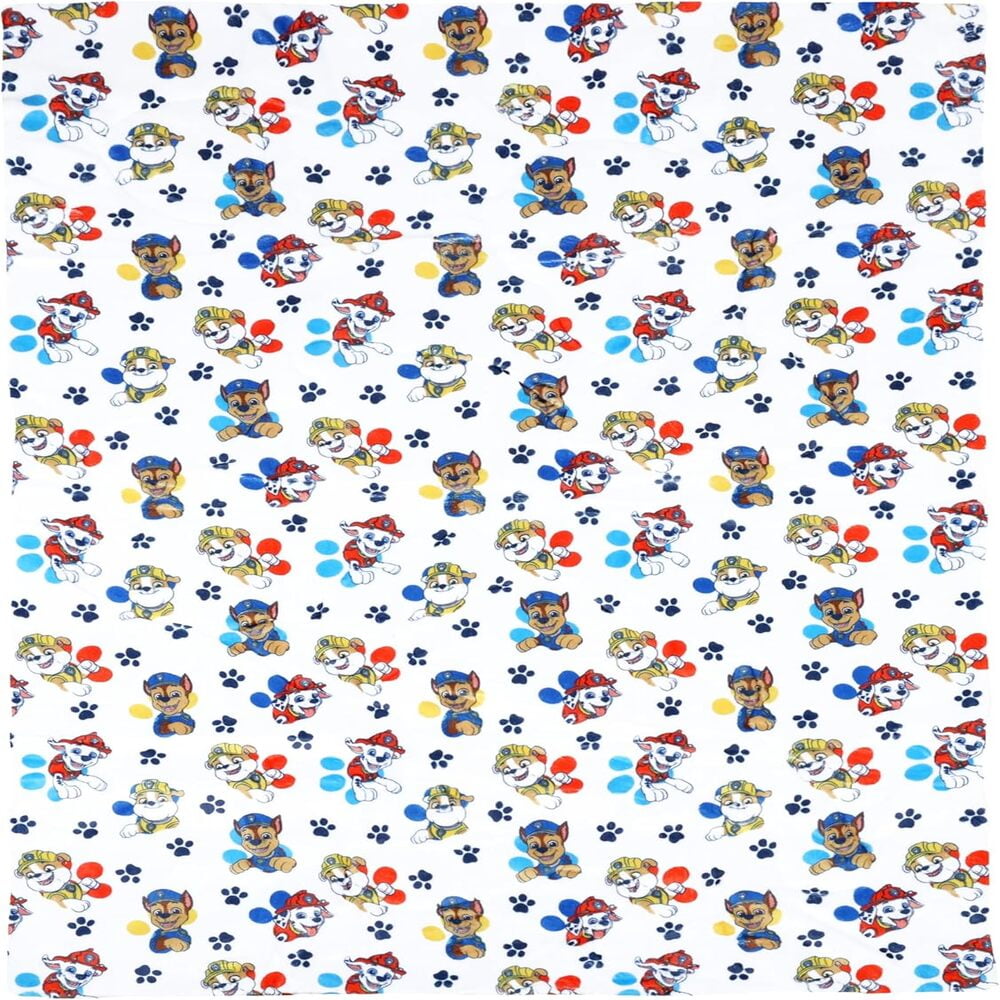 Paw Patrol Multicolor Toddler 3-Pcs Bedding Sheet Set for Kids- Pillowcase, Comforter & Fitted Sheet