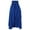 Blue, variant on Women's Plus Size Gothic Loose Casual High Waist Solid Ankle Pleated Skirt