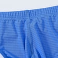 thumbnail image 3 of TANBOM Men's Bulge Enhancing Triangle Thong Nylon Underwear Blue/Black/Green L 3-Pack, 3 of 6