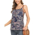 thumbnail image 1 of CHOK Camisoles à Soutien-Gorge Intégré pour Femmes, Bretelles Spaghetti Ajustables, Débardeur Sans Manches, Hauts d'Été, 1 of 6