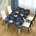 thumbnail image 4 of Yayeee Tablecloths 60" x 90" Rectangle Wrinkle Resistant Party Table Cover, Jolly Snowman, 4 of 8