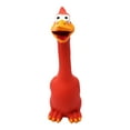 thumbnail image 1 of Durable divertido látex gritando pollo perro sonido entrenamiento masticar juguete rojo jinwen Juguetes interactivos, 1 of 7