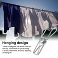 thumbnail image 4 of Clothes Peg Stainless Steel Drying Hanging Washing Line Clothespins Socks Dressing Hanger Washing Spring Reusable Hanger Tool Quilt Dressing Fixing Clamp, 4 of 7