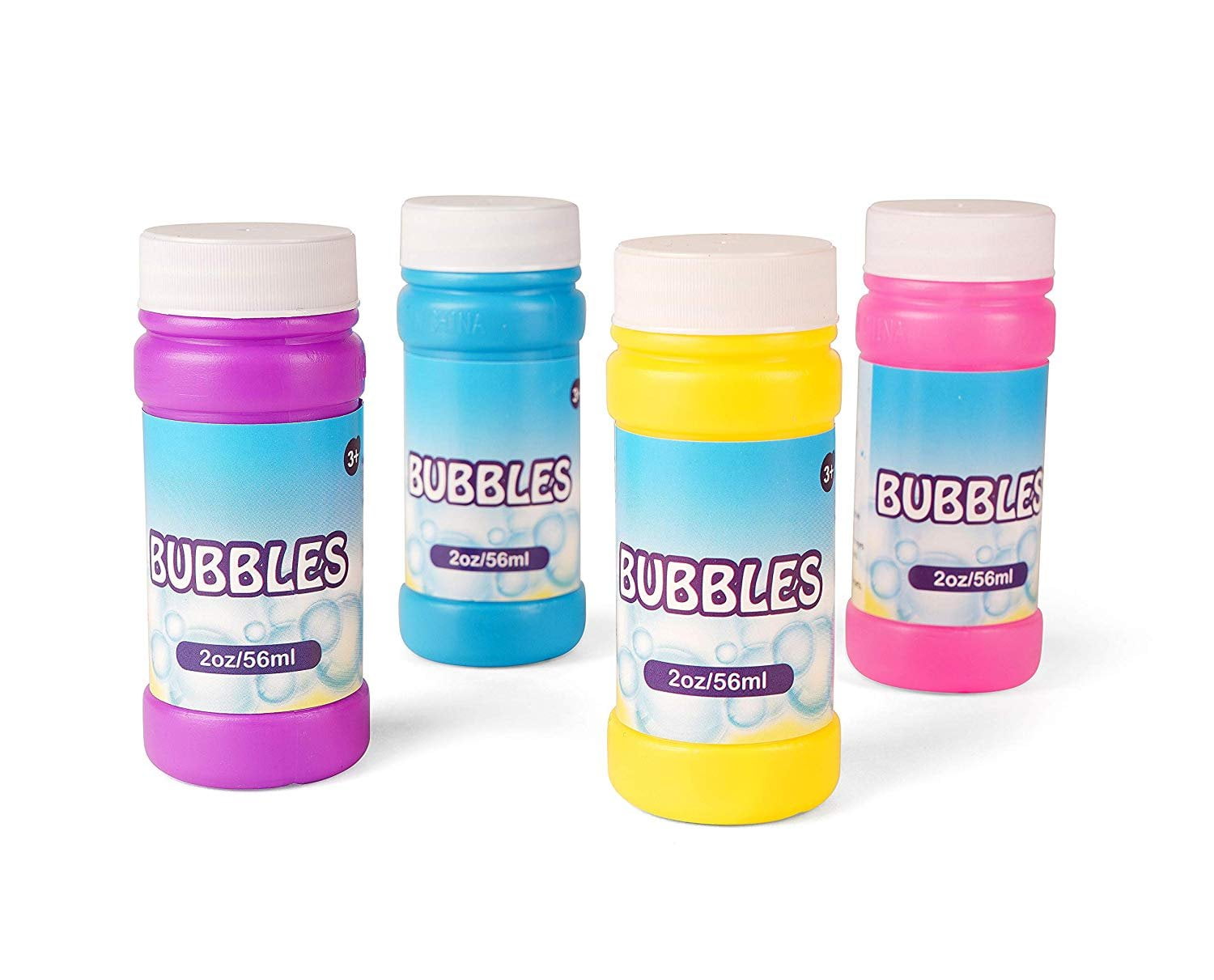 Neliblu Bulk Party Bubbles 12 Pack 2 Oz Bubble Bottles with Wands