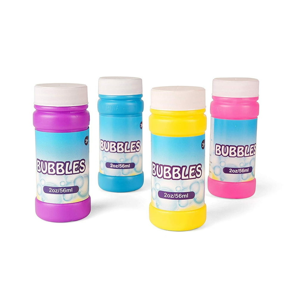 Neliblu Bulk Party Bubbles 12 Pack 2 Oz Bubble Bottles with Wands