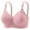 Pink, variant on mihongmao Nursing Bra Plus Size Sports Bras Women's Bra Soild Color Underwear Bra Everyday Underwear Black 2X