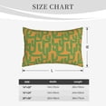 thumbnail image 4 of Pofeuu Cactus 2 Print Polyester Microfiber Plush Pillowcases, Super Soft and Cozy Pillow Case Covers with Envelop Closure（Pillow core not included）-20"x30", 4 of 6