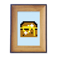 thumbnail image 1 of Summer Sail Box Treasure Hunt Pixel Photo Frame Exhibition Display Art Desktop Painting, 1 of 3