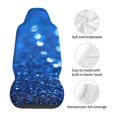 thumbnail image 5 of Sikiie A Blue Glitter Car Seat Protector 2 Pack Car Seat Cushion Mat, Car Seat Covers for SUV, Truck, Van, 5 of 7