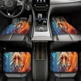 thumbnail image 6 of Cauagu Color Splash Fox Portrait Pattern Car Floor Mat Set of 4,Car Carpet Mats Car Mats with Anti-Slip Backing & Driver Heel Pad Universal Fit for Cars/Trucks/SUV/Vans, 6 of 6