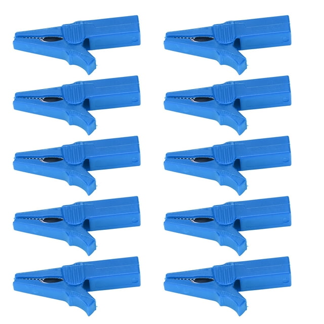 Battery Charger Clamp,10PCS Battery Safety Clamp Battery Test Clamp Battery Safety Clamp Remarkable Clarity