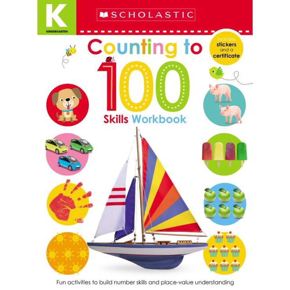Scholastic Early Learners: Counting to 100 Kindergarten Workbook ...